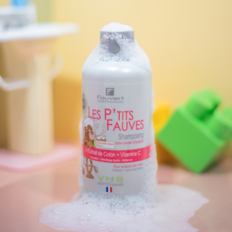 Shampooing enfants Les P&rsquo;tits Fauves Fauvert 250 ml &ndash; cheveux d&eacute;licats